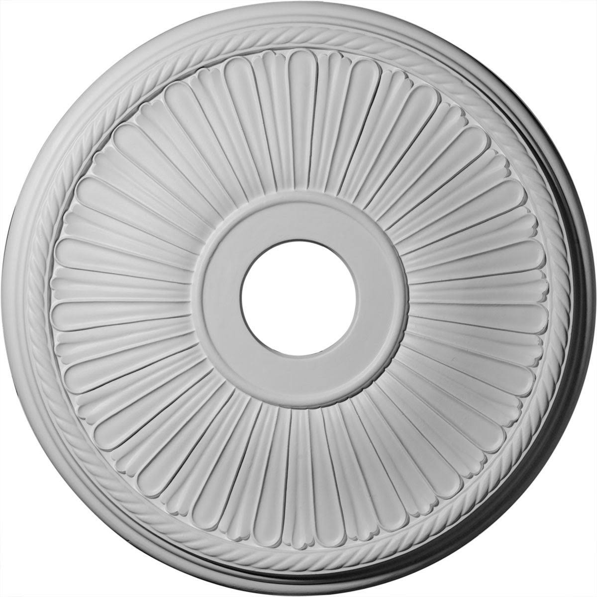 Hand-Painted Hickory Ceiling Medallion O7704