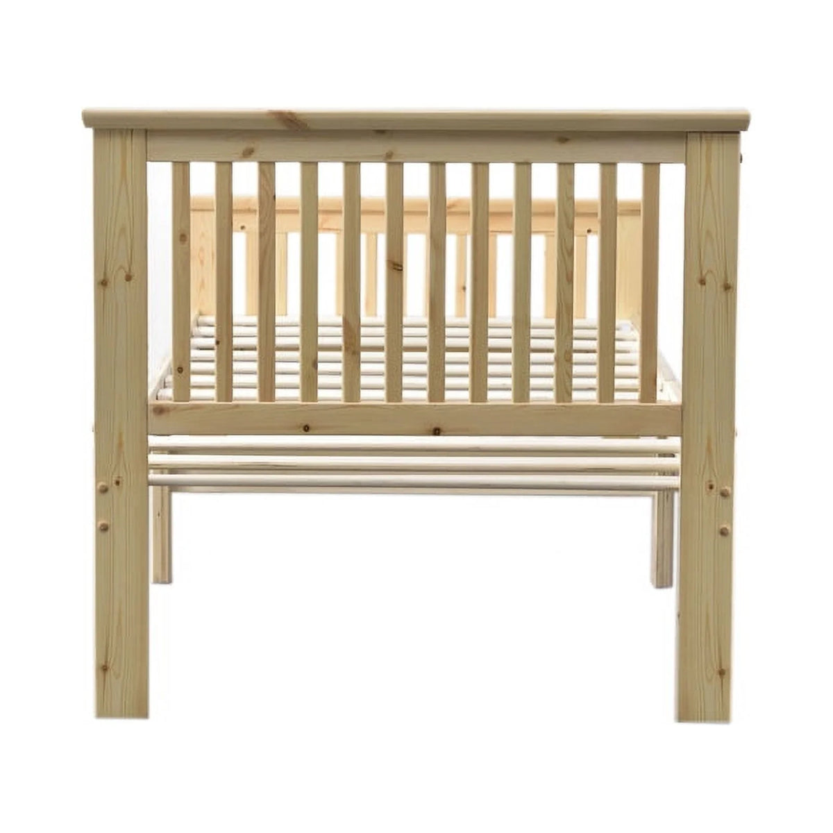 Solid Wood Platform Twin Bed M706264