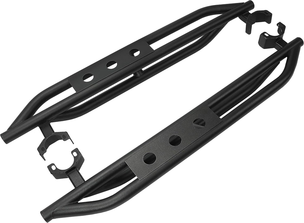 Black Steel Side Step Running Board X287061