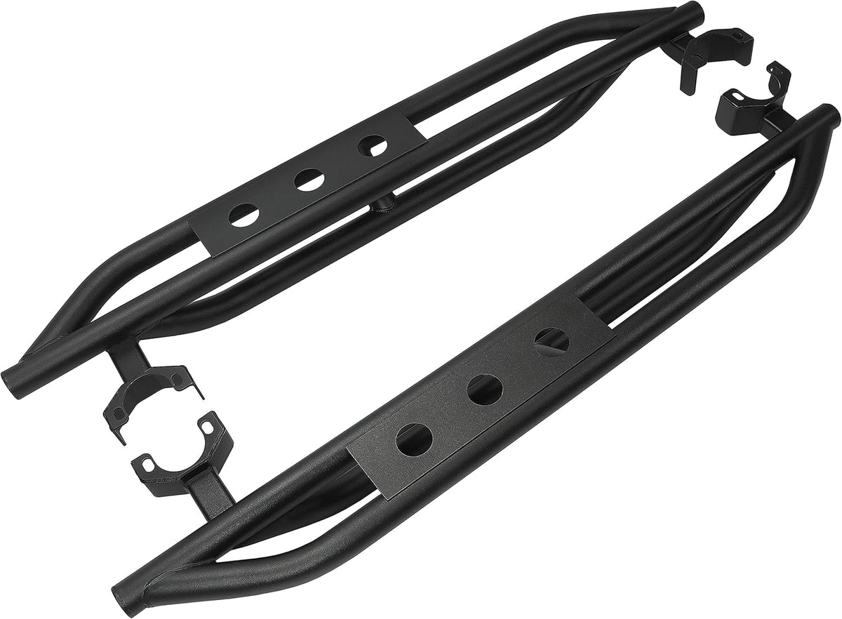 Black Steel Side Step Running Board X287061