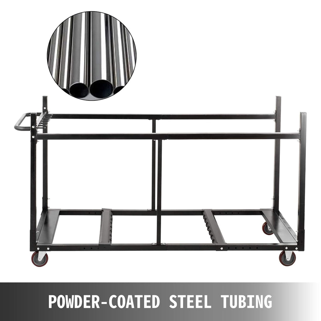 Folding Table Cart with Heavy Duty Steel M5143