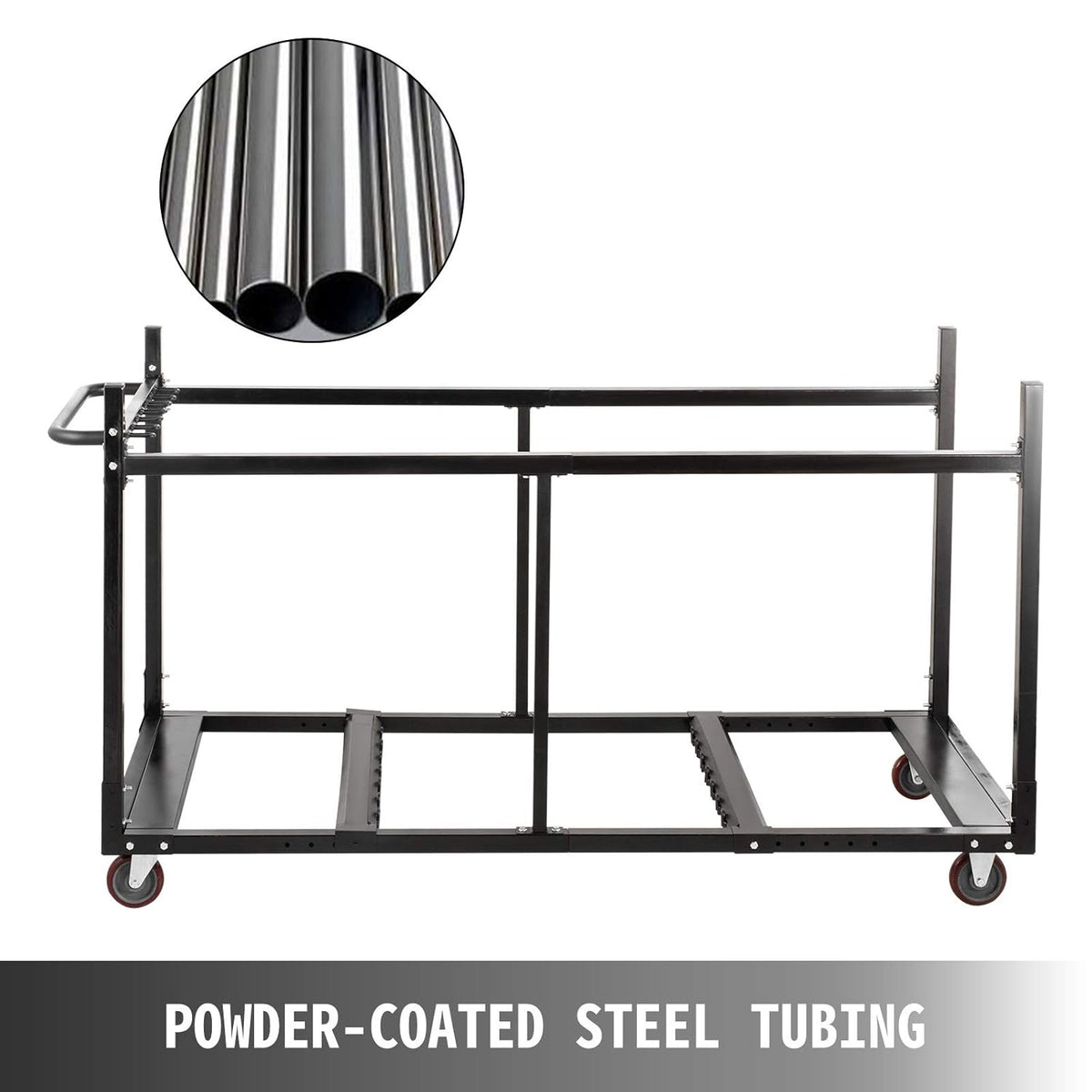 Folding Table Cart with Heavy Duty Steel M5143