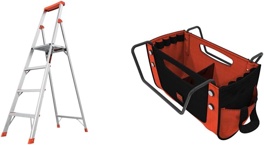 Aluminum Lightweight Slim Stepladder V512041