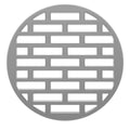 Antique Brass Round Shower Drain T45558