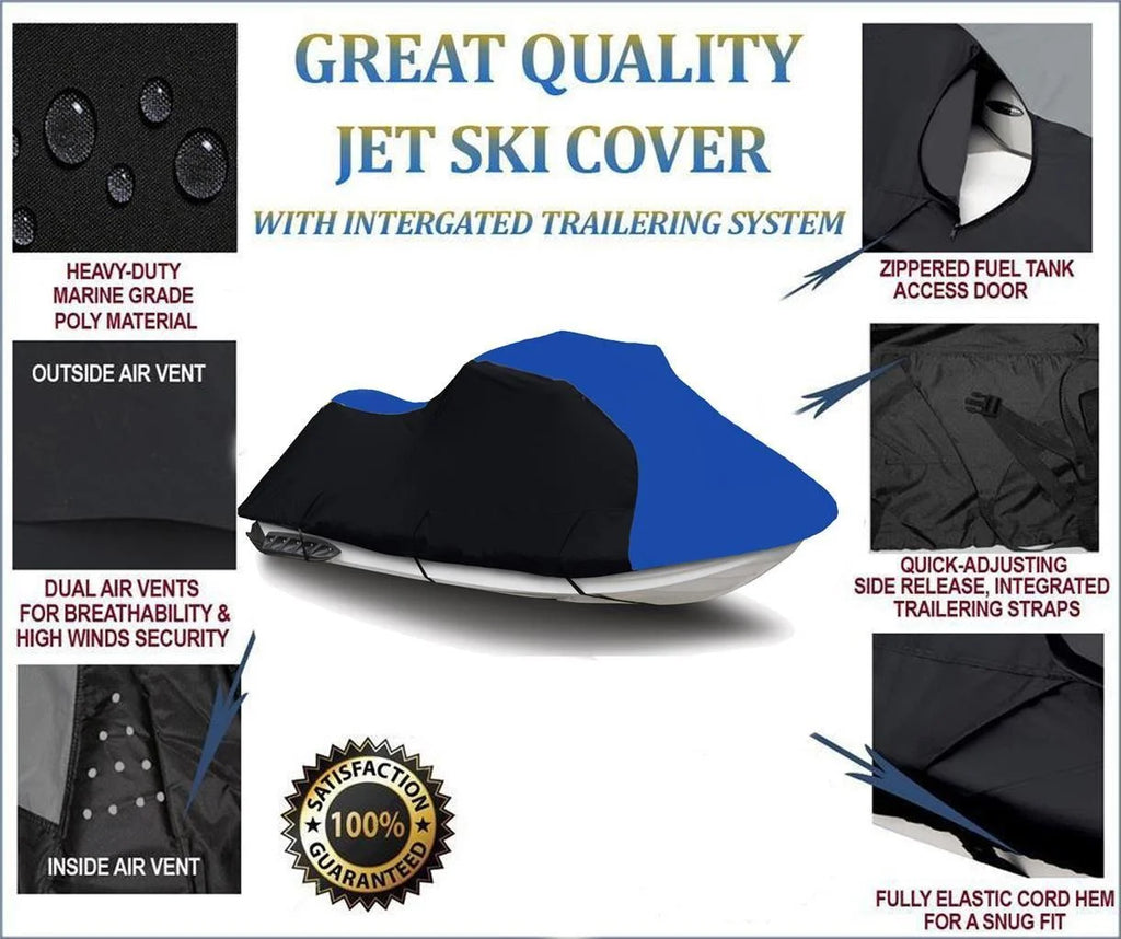 Heavy-Duty Jet Ski PWC Watercraft Cover V3153