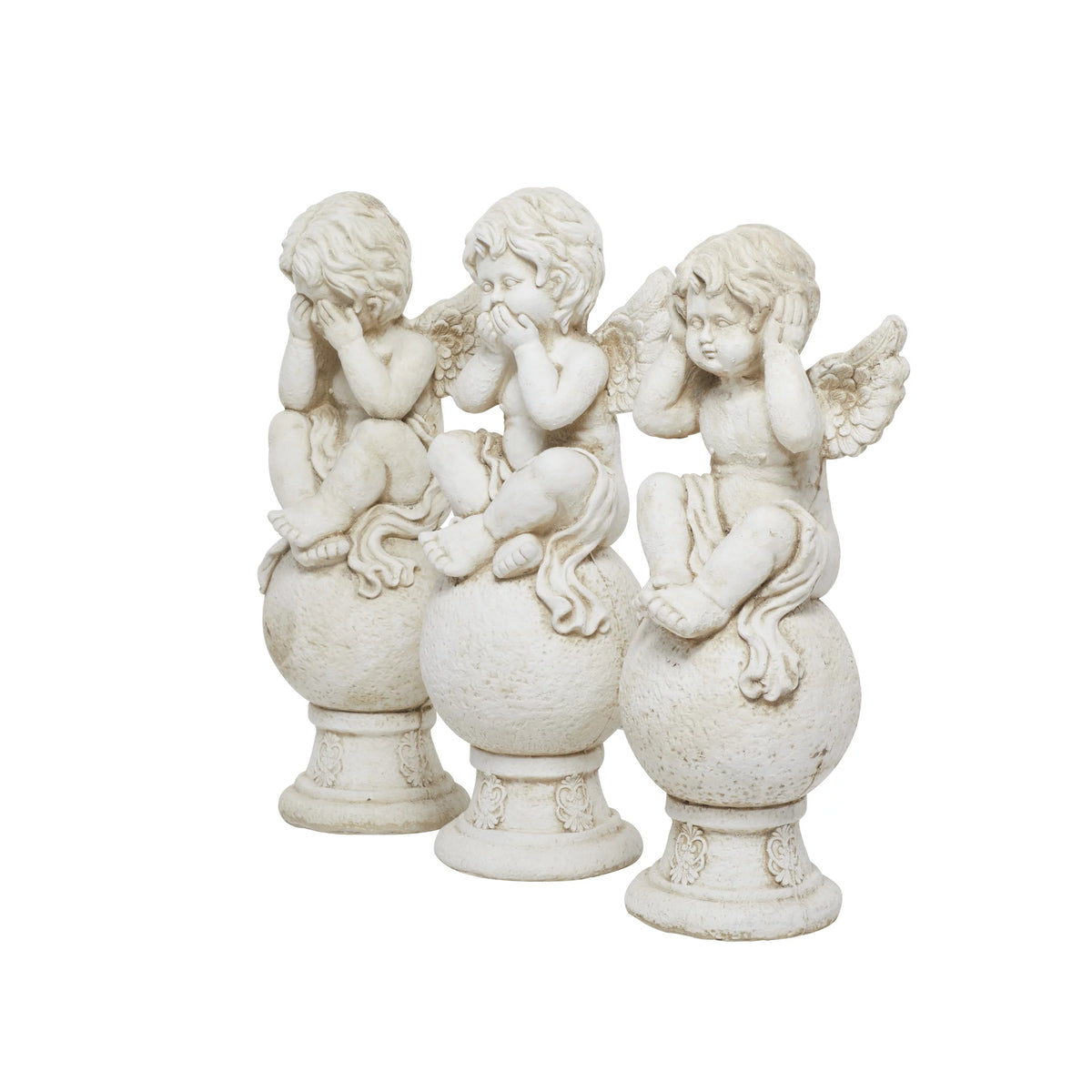 29" Indoor Outdoor Angel Garden Sculpture 3 Pack H870