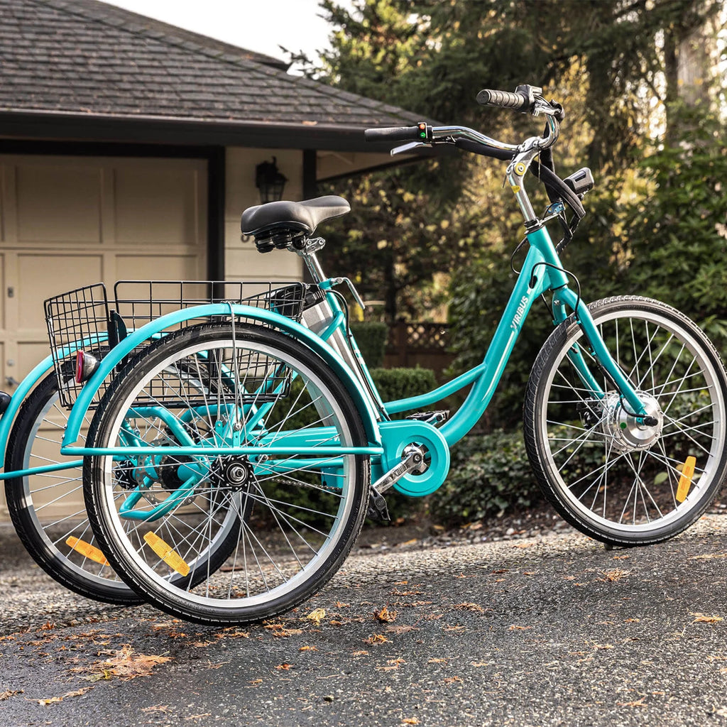 26" 350W Electric Tricycle with Basket F864