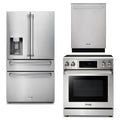 30 Electric Range, Refrigerator with Water and Ice Dispenser, Dishwasher W6179