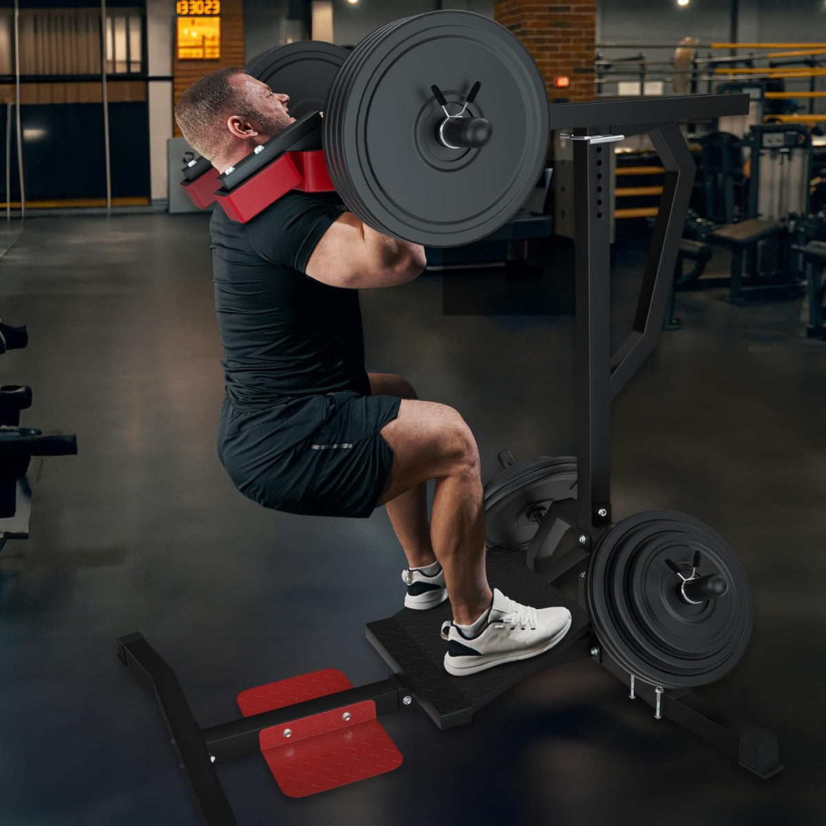 Leverage Squat Calf Raise Machine W445