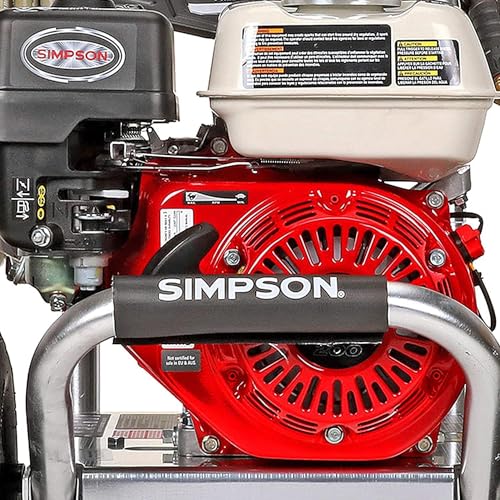 4200 PSI Gas Pressure Washer, 4.0 GPM Power Washer, Honda GX390 Engine, 50-Foot Steel-Braided Hose, Aluminum Series K76622