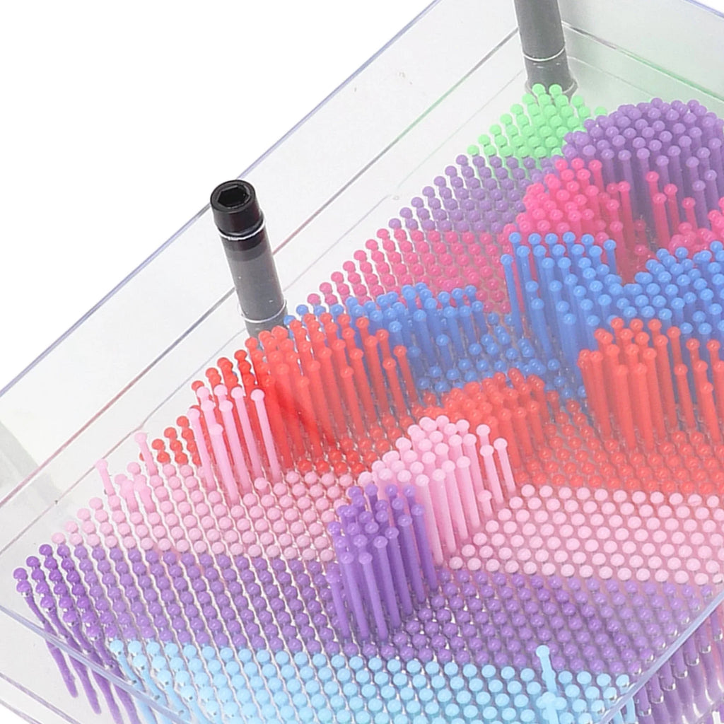 3d Pin Art Toy with Transparent Border M910