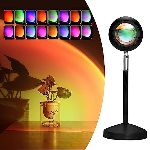 16 Colors 4 Modes Sunset Projection Lamp F952160