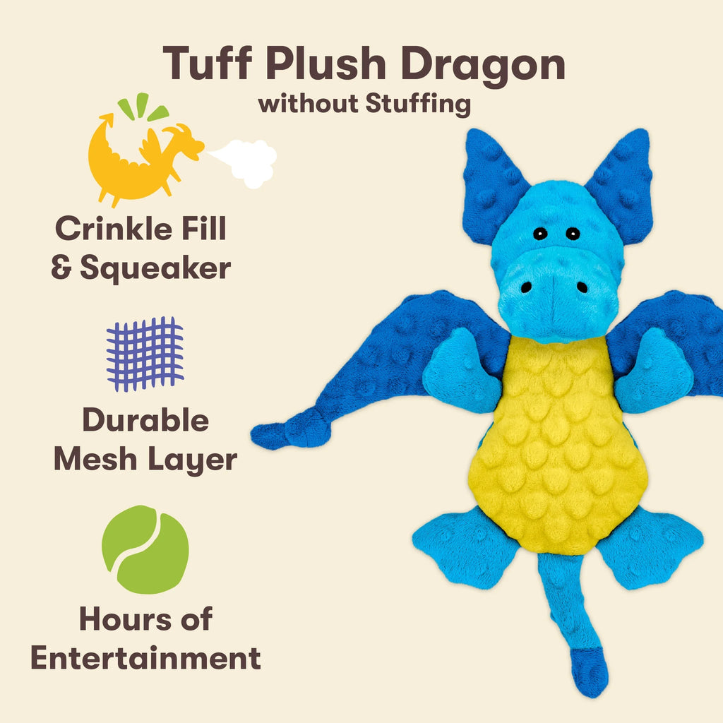 Plush Flying Dragon Dog Toy Q351