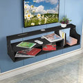 Black Wall Mounted TV Cabinet D763