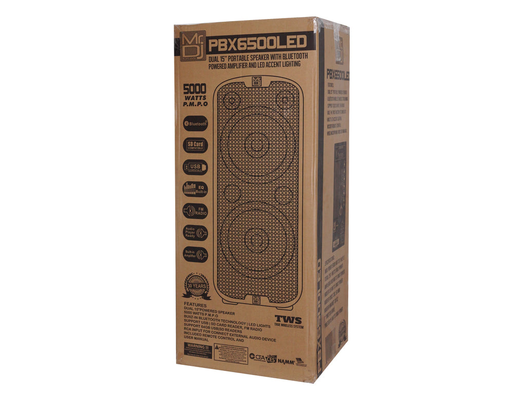 Dual 15” 3-Way Powered Loudspeaker A14938