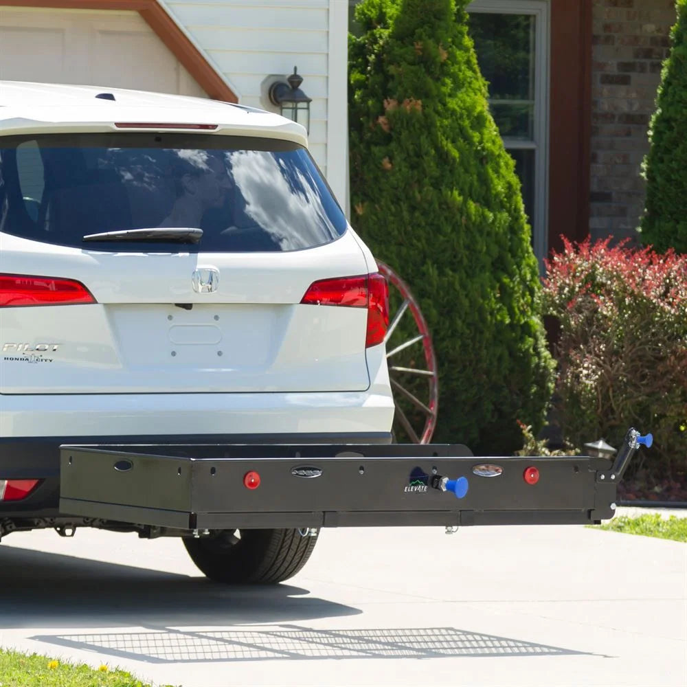 Heavy Duty Folding Hitch Cargo Carrier Basket V66197