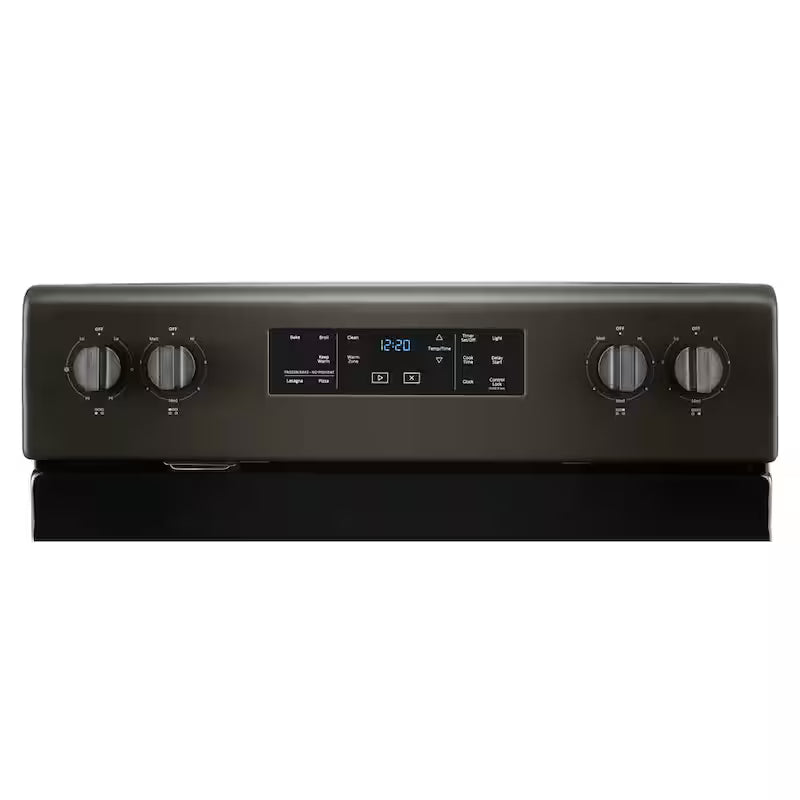 Black Stainless Electric Range with 5 Elements Q888
