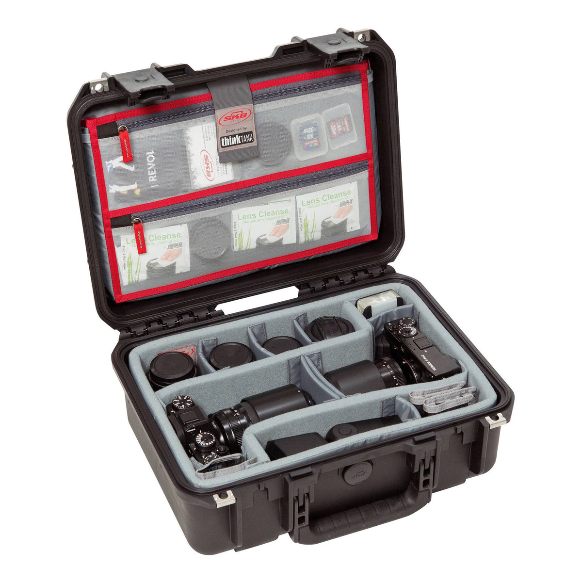 iSeries Case with Photo Dividers & Lid Organizer A239