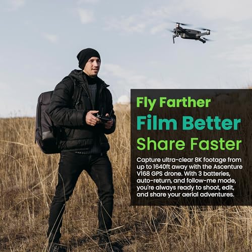 8K Camera Drone with 3 Batteries G4487