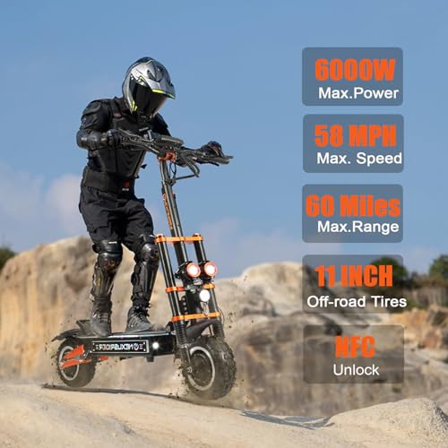 6000W Dual Motor Electric Scooter B151772