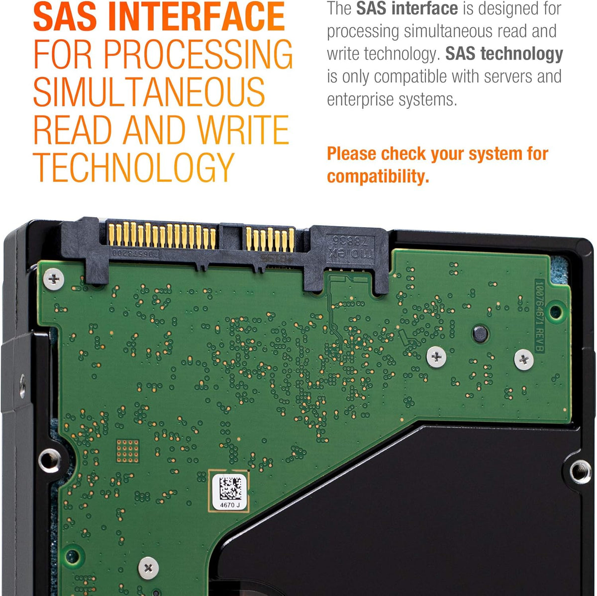 6TB 7.2K RPM SAS 3.5" Enterprise Hard Disk Drive P653