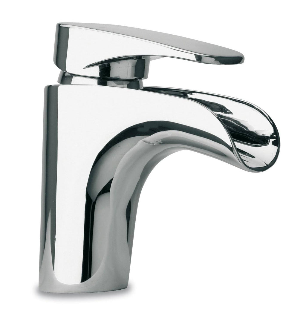 Single Lever Handle Lavatory Faucet Brushed Nickel V406089