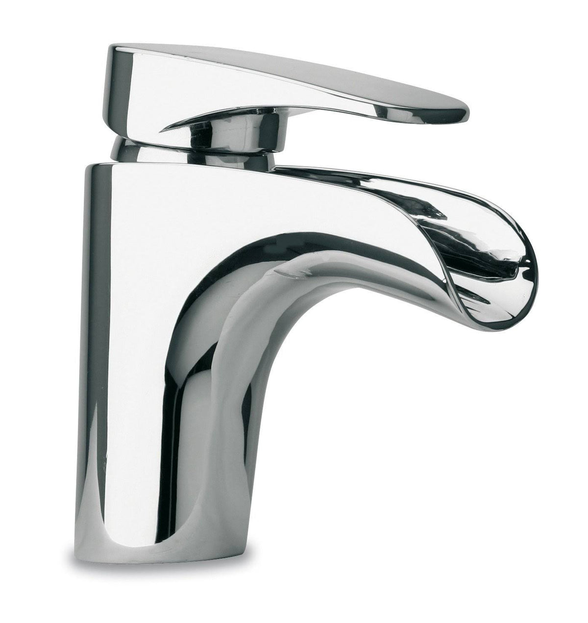 Single Lever Handle Lavatory Faucet Brushed Nickel V406089