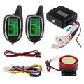 2 Way LCD Motorcycle Alarm System with Remote Engine Start Motion Sensor E58266