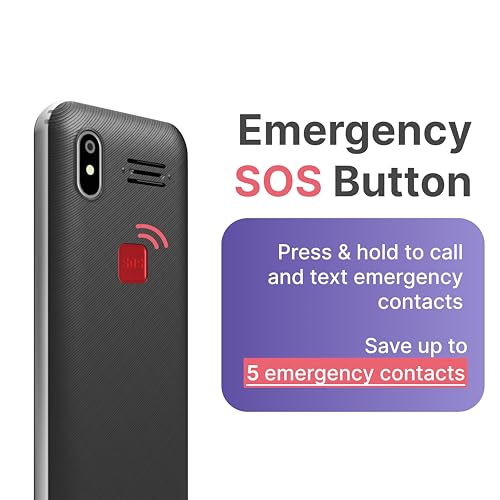4G Unlocked Senior Cell Phone with Charging Dock Z30354