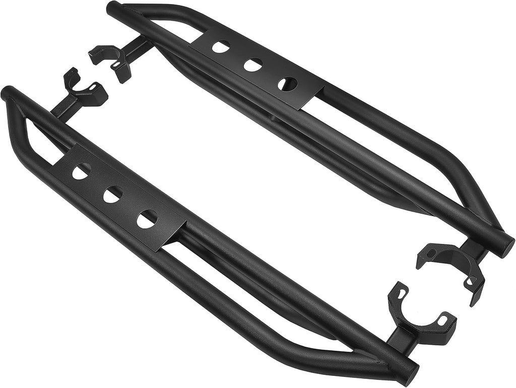 Black Steel Side Step Running Board X287061