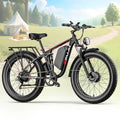 52V 26" Fat Tire Full Suspension Electric Bike C277549