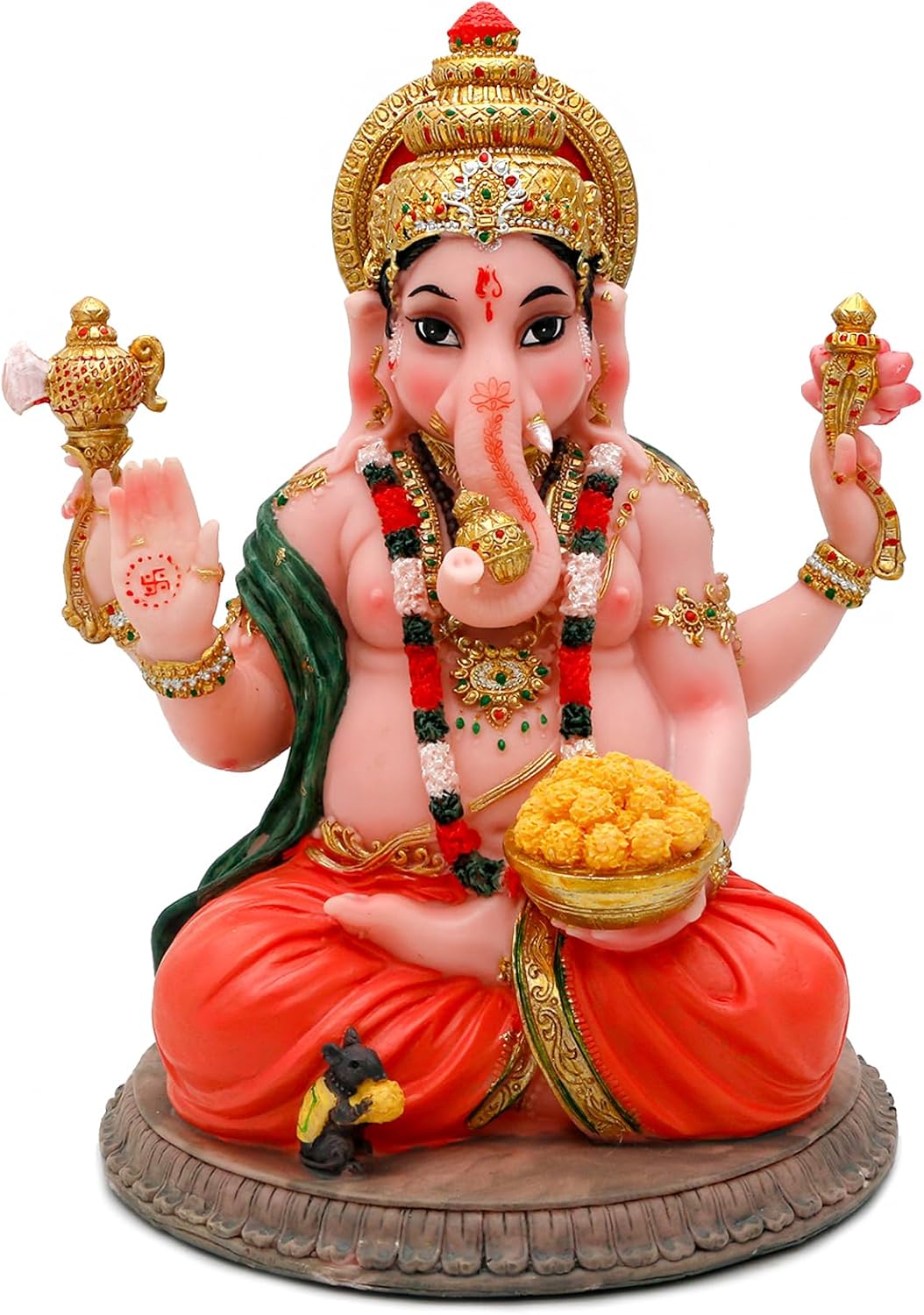 8.4" H Ganesha Statue L7128