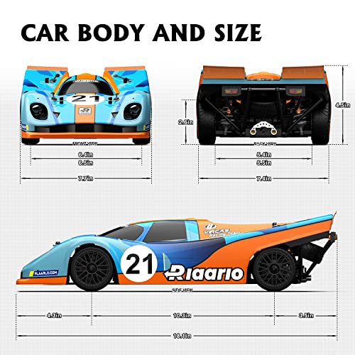Brushless RC Car 60+ MPH 4x4 Monster Truck with 3S Battery Y785154