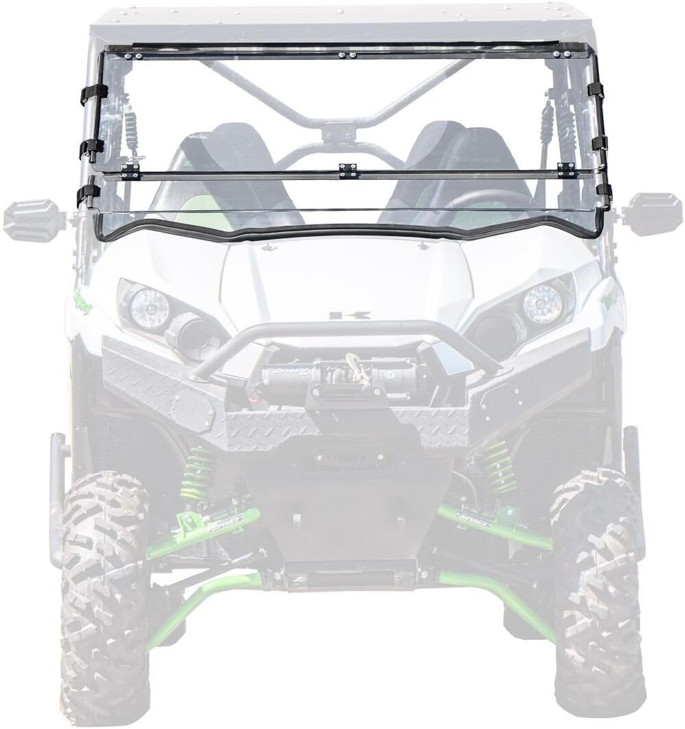 Scratch Resistant Flip/Fold 2-in-1 Windshield Z416901
