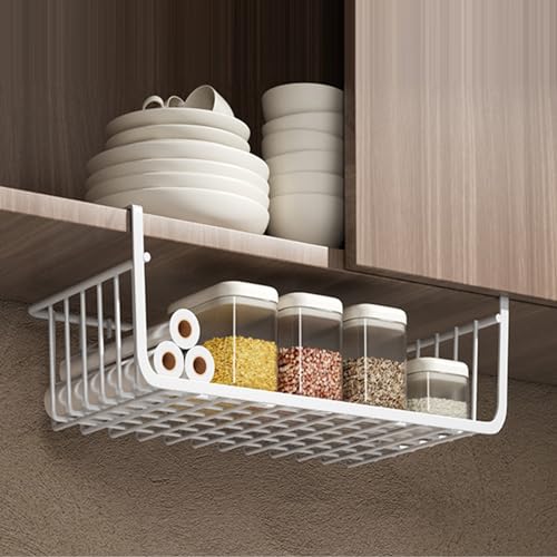Large Black Under Shelf Wire Basket K311095