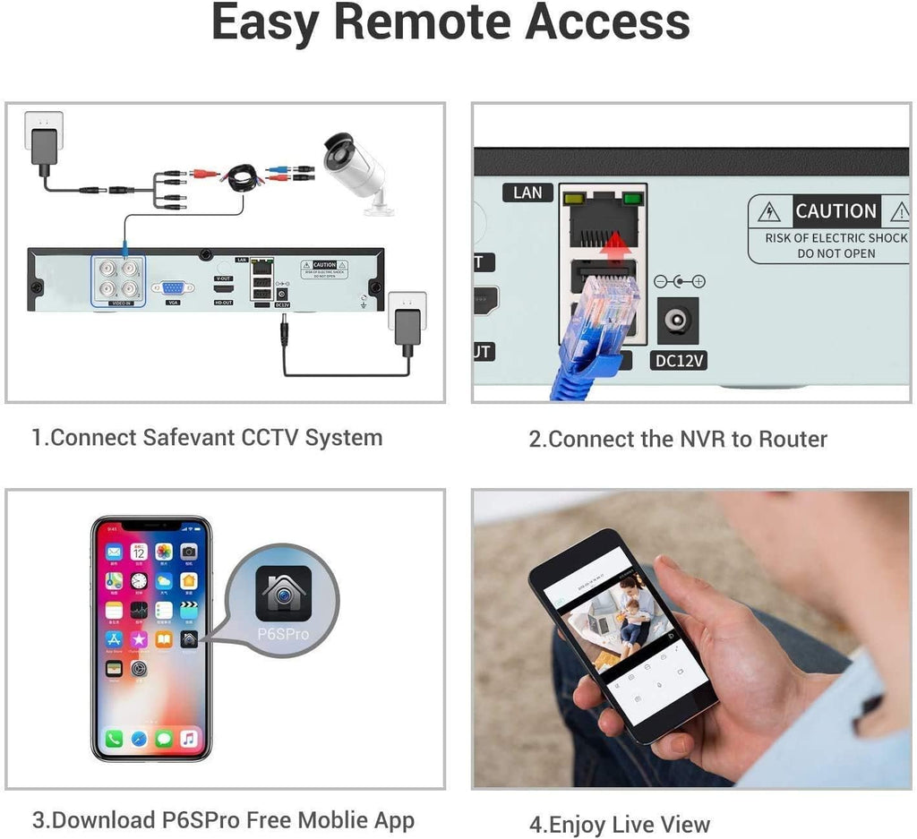 8 Channel 5MP CCTV Security Camera System with 8 Cameras N2029