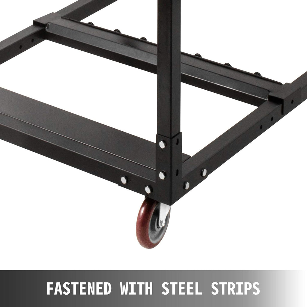 Folding Table Cart with Heavy Duty Steel M5143