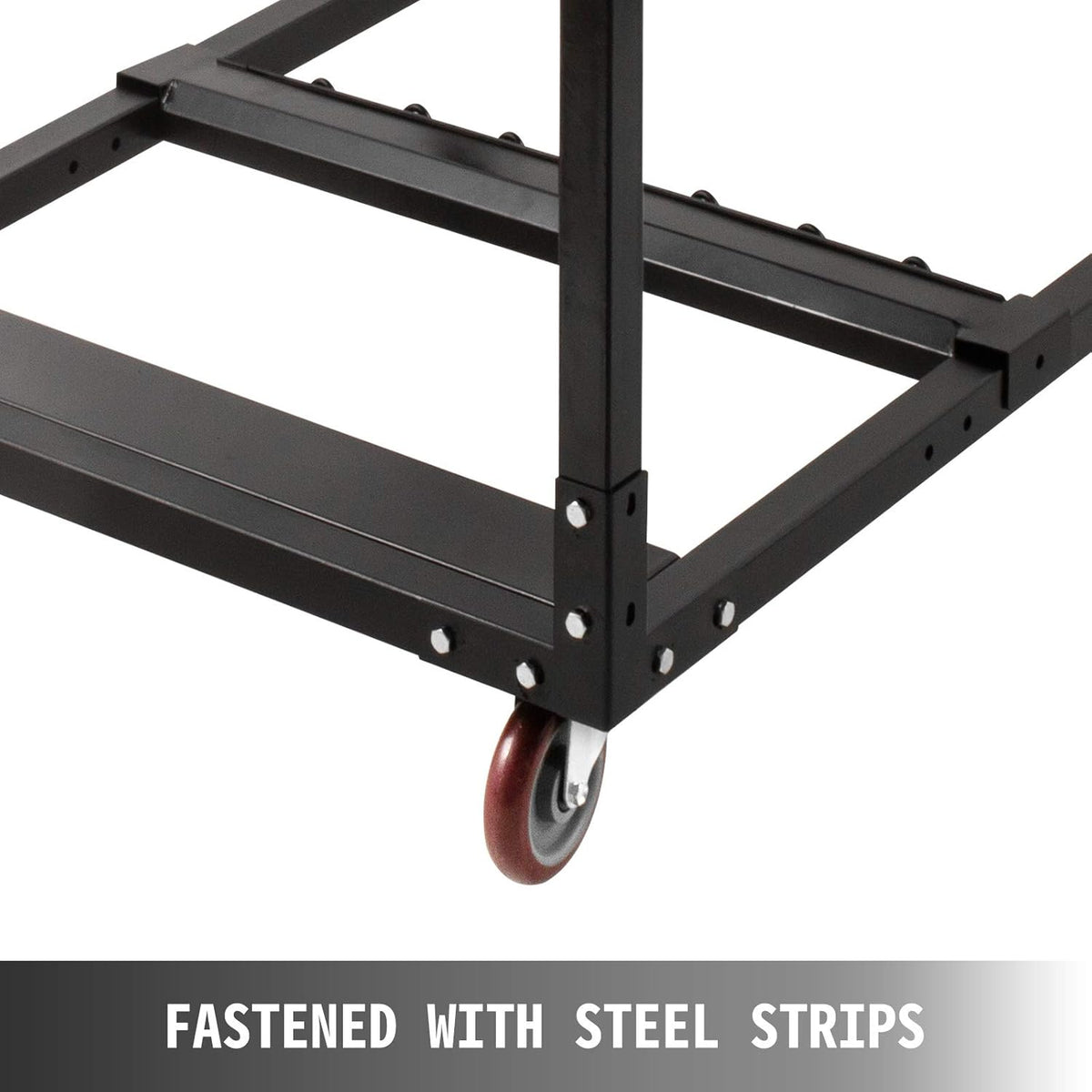 Folding Table Cart with Heavy Duty Steel M5143