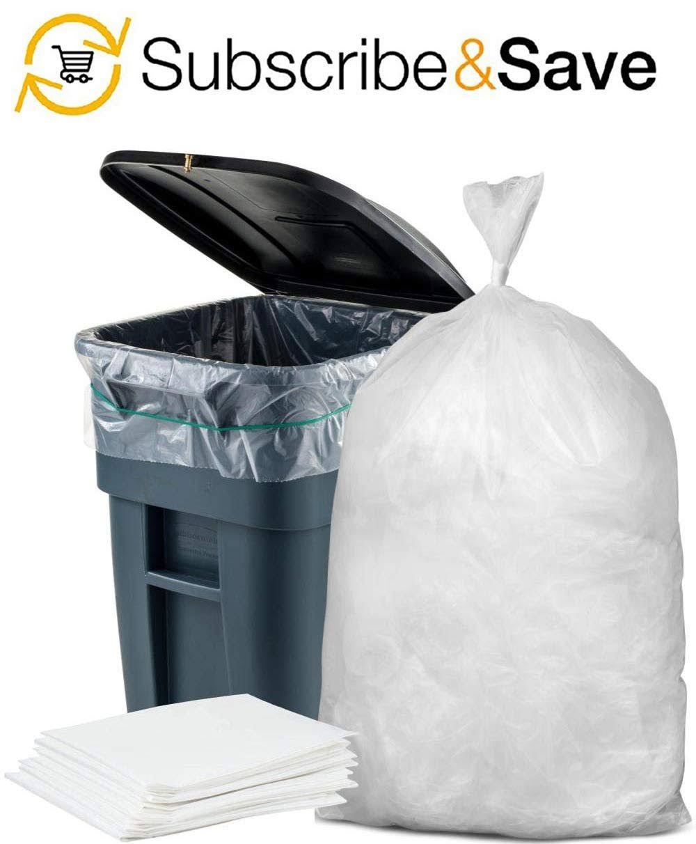 200 Pack Heavy Duty Can Liners 60 Gal R833