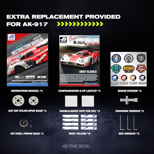 Brushless RC Car 60+ MPH 4x4 Monster Truck with 3S Battery Y785154