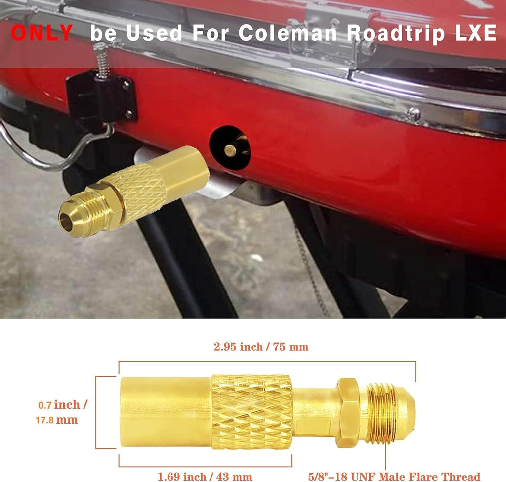 Universal Grill Regulator Hose with Threaded Regulator P589
