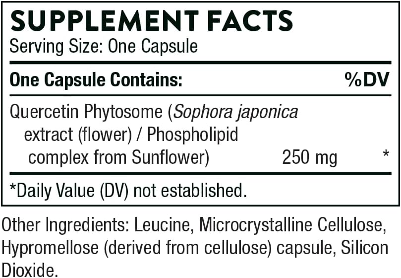 Quercetin Phytosome & NAC Immune Support - 30 Servings E765