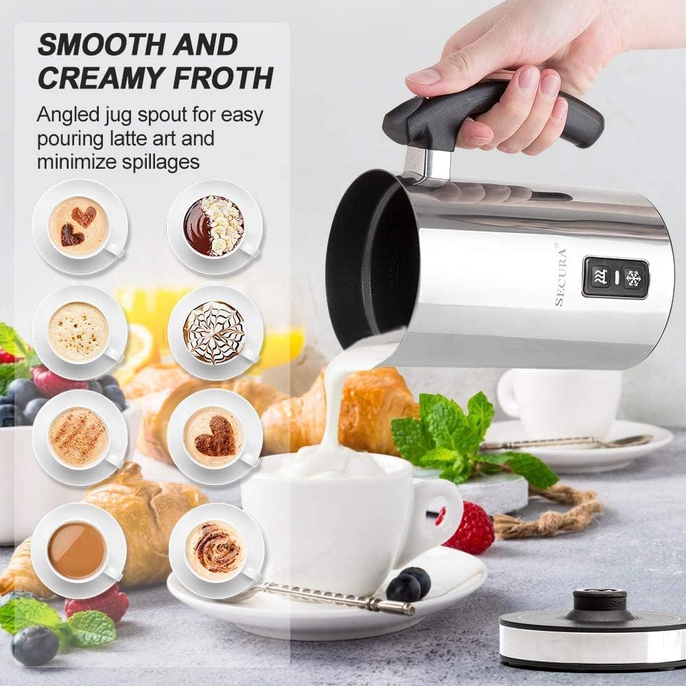Electric Milk Frother Stainless Steel J8732