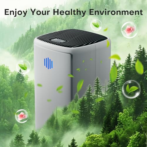 Small Quiet 38OZ Dehumidifier with Auto Shut Off H44377