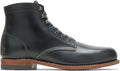 Black Leather 1000 Mile Fashion Boot D900065