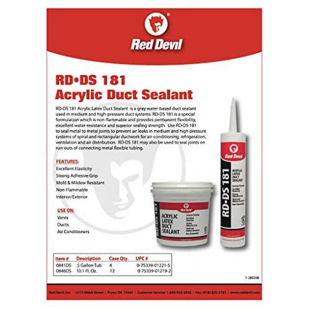 0.5 Gal. Acrylic Latex Duct Sealant H48582