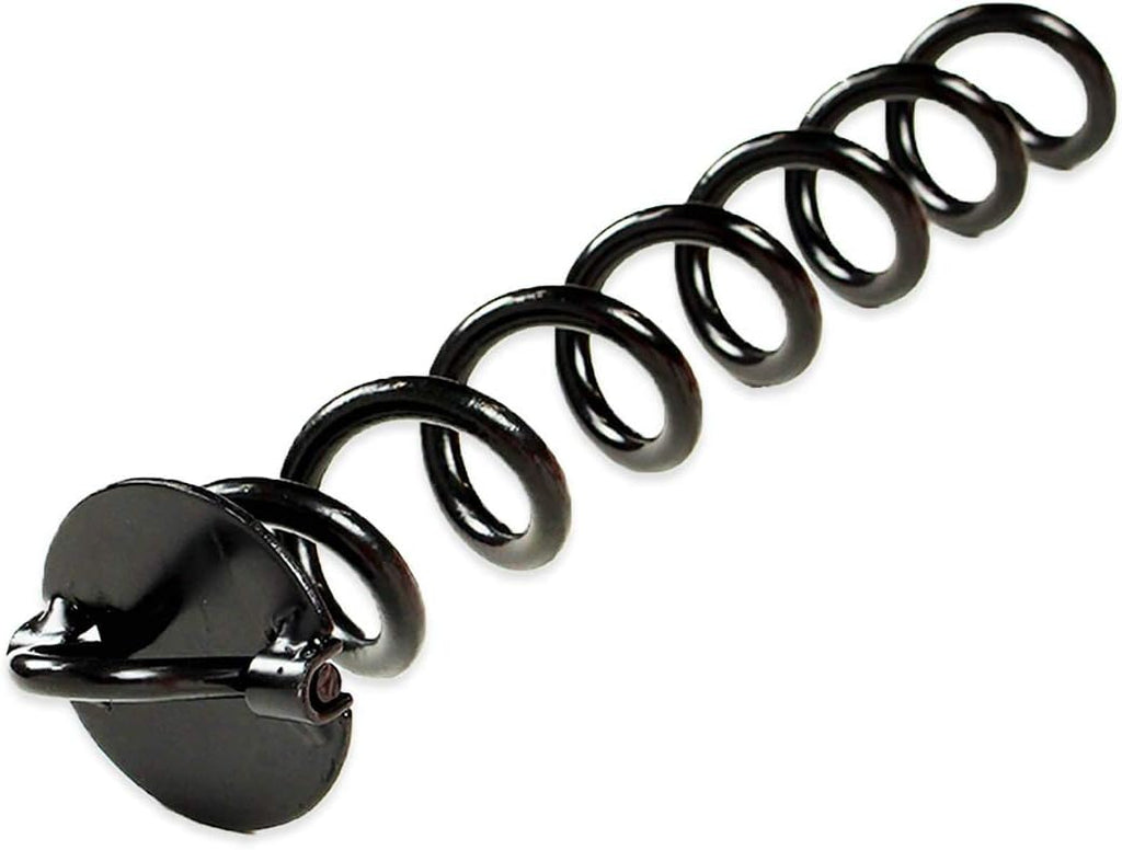 Heavy-Duty Ground Anchor Kit with 4 Anchors, 4 Ratchet Straps, and 4 Soft Loops A641876
