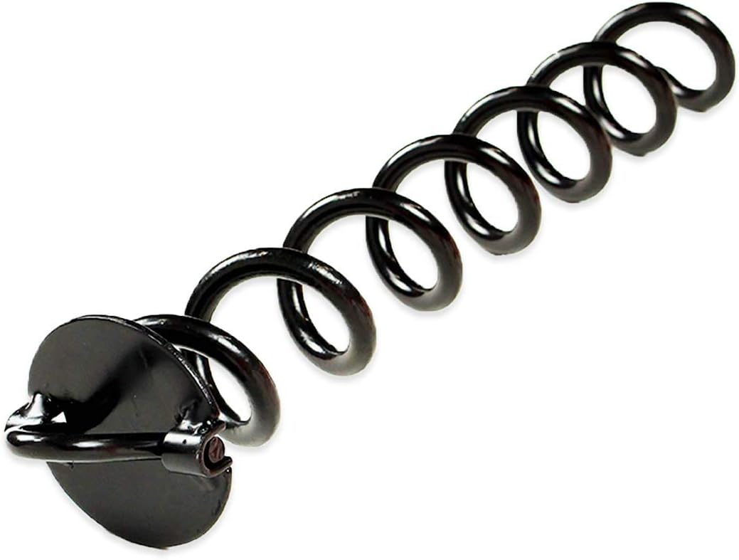Heavy-Duty Ground Anchor Kit with 4 Anchors, 4 Ratchet Straps, and 4 Soft Loops A641876