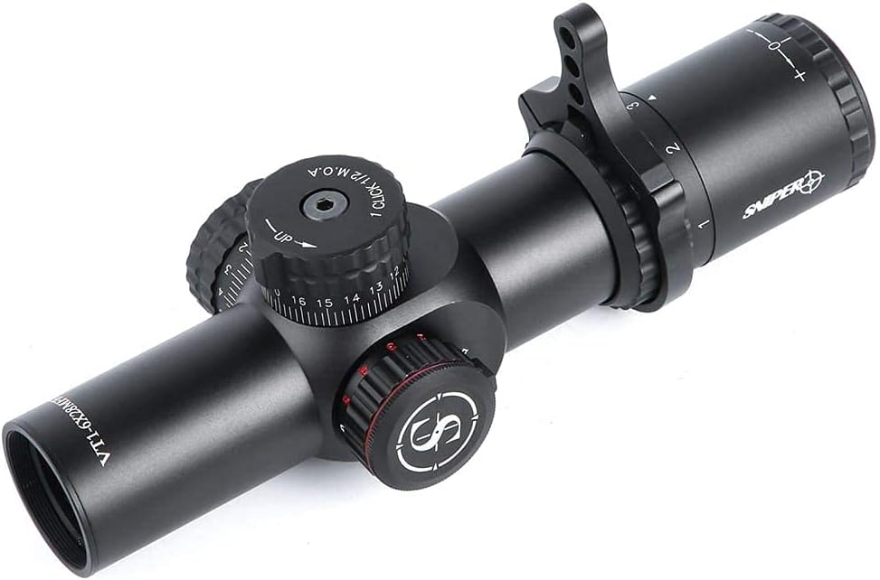 1-6X28 FFP CQB Scope with Red/Green Illuminated Reticle G11019