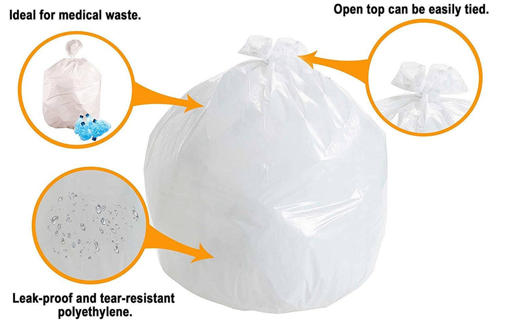 200 Pack Heavy Duty Can Liners 60 Gal R833
